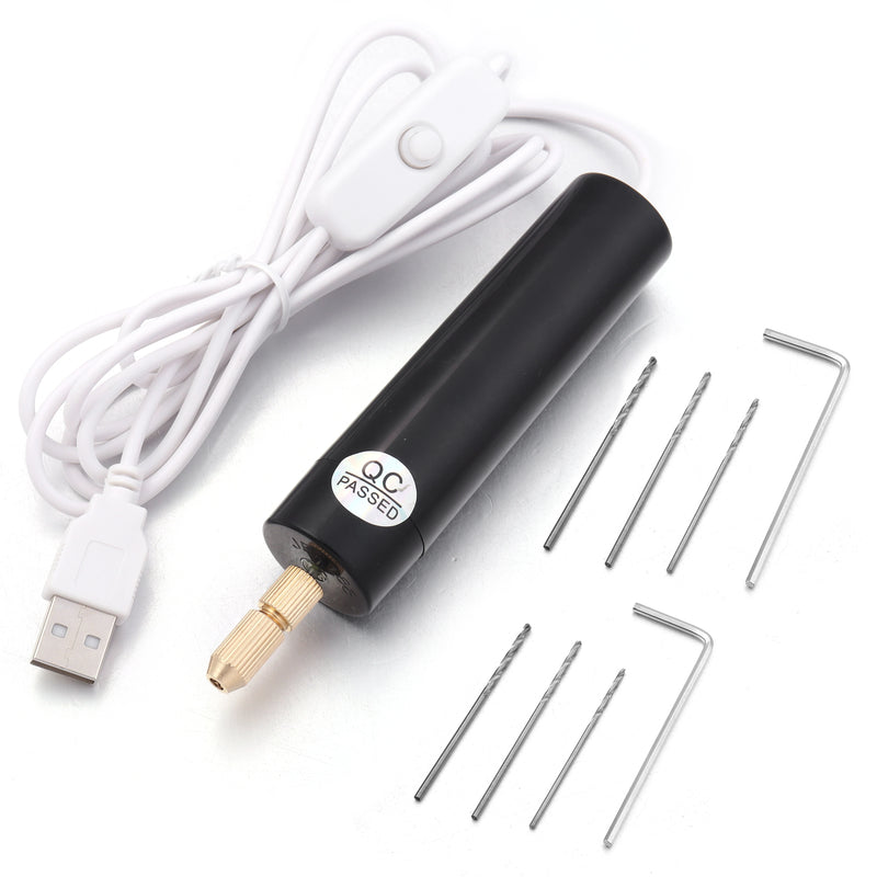 Taladro eléctrico mini USB para manualidades de precisión