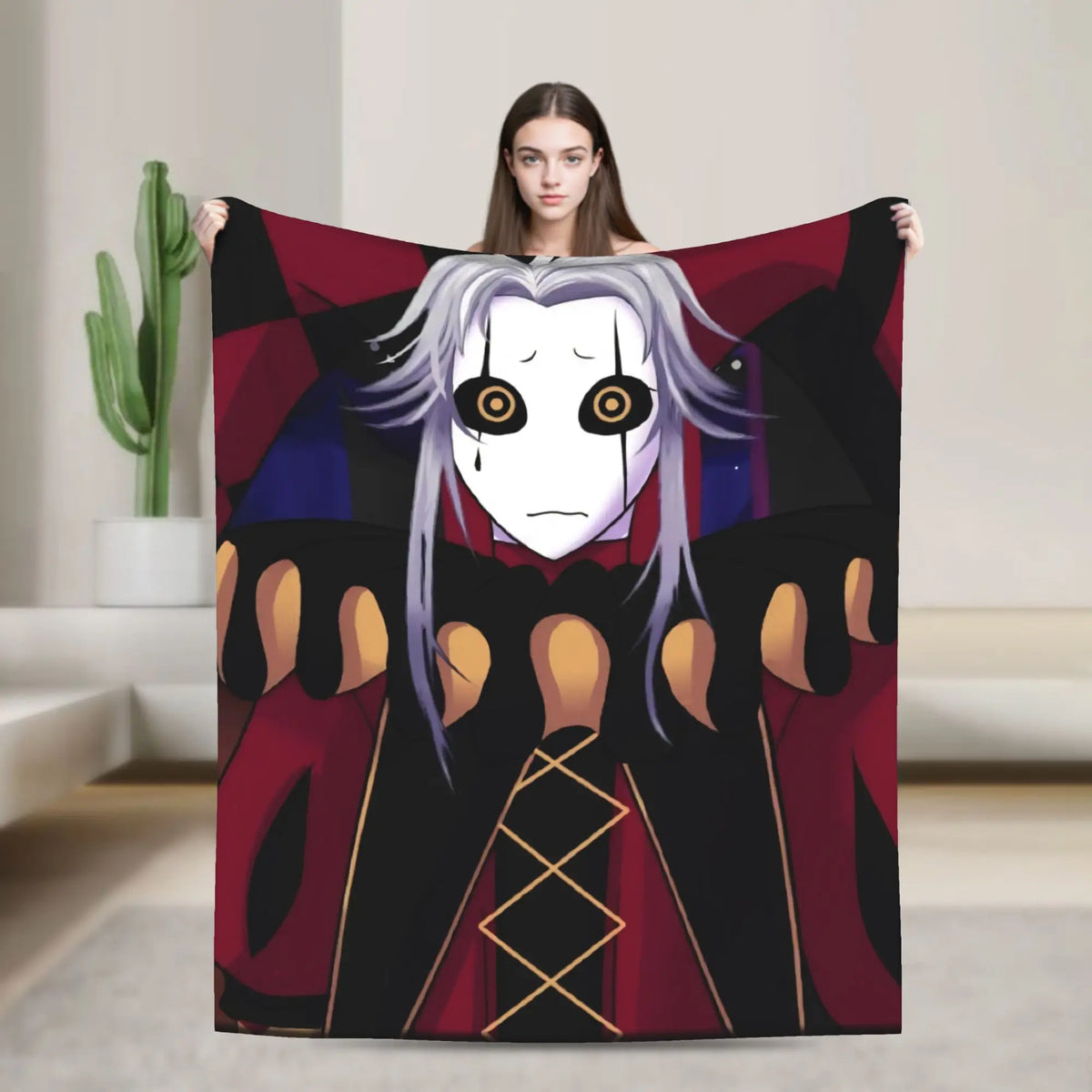 Cozy Circus Throw Blanket – Soft Fleece Plush for Year-Round Comfort