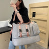 Spacious Travel Duffel Bag with Shoe Compartment