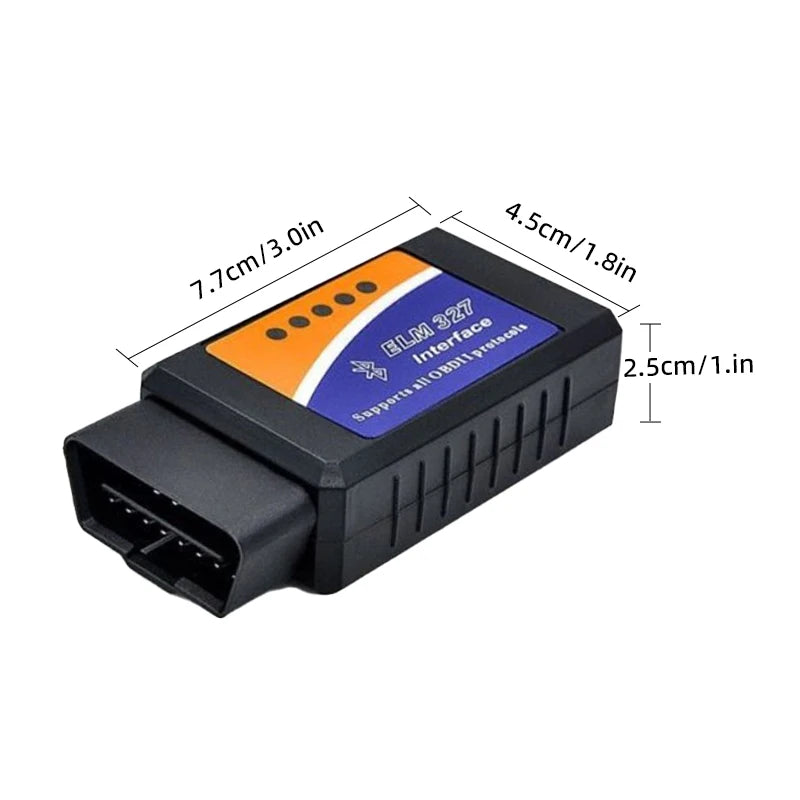 جهاز فحص تشخيصي للسيارة بلوتوث OBD2