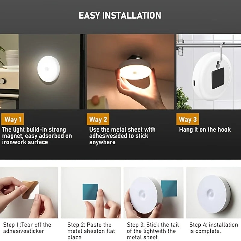 Dimmable LED Vanity Mirror Lights with USB Power
