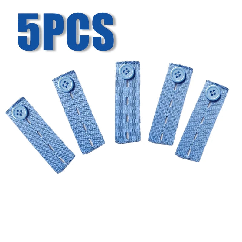 Elastic Waist Extender with Adjustable Button