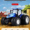Remote-Controlled Farm Tractor Toy with Realistic Engineering Details