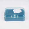 Dustproof Drainage Soap Dish with Lid