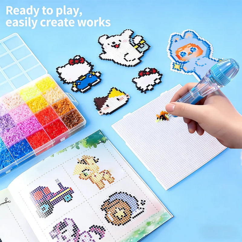Ergonomic DIY Bead Pen for Pixel Art