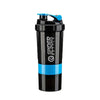 3-Compartment Protein Shaker Bottle
