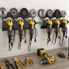 Heavy-Duty Wall-Mounted 3-Tier Tool Storage Rack