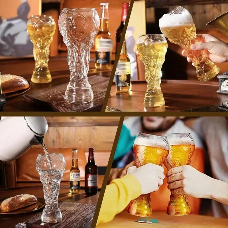 Verre à bière Trophée de Football