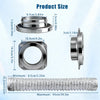 Magnetic Dryer Vent Connector with 4-Inch Duct