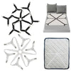 Adjustable Elastic Bed Sheet & Cover Clips