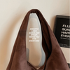 Retro Suede Shoulder Bag with Large Capacity