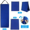 Blue visual schedule cards for daily routines and chore charts with velcro attachments