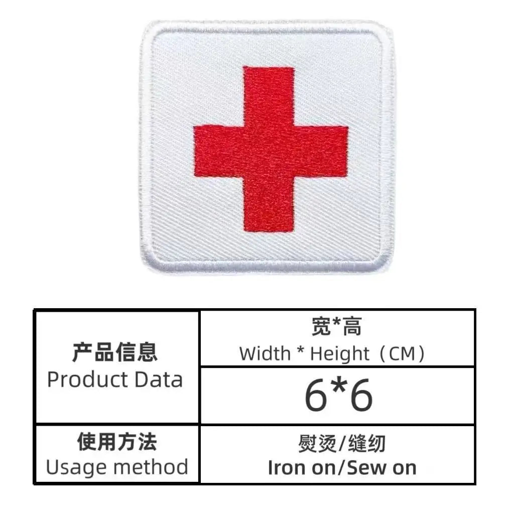 Embroidered Tactical Iron-On Patch