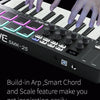 Portable 25-Key MIDI Controller with Pads and Wireless Connectivity
