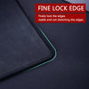 Black & Red Flame Gaming Mouse Pad with Stitched Edges