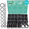 Premium Rubber O-Ring Assortment Kit - 20 Sizes, 1020 Pieces