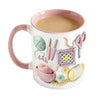 Crochet-Design Ceramic Coffee Mug