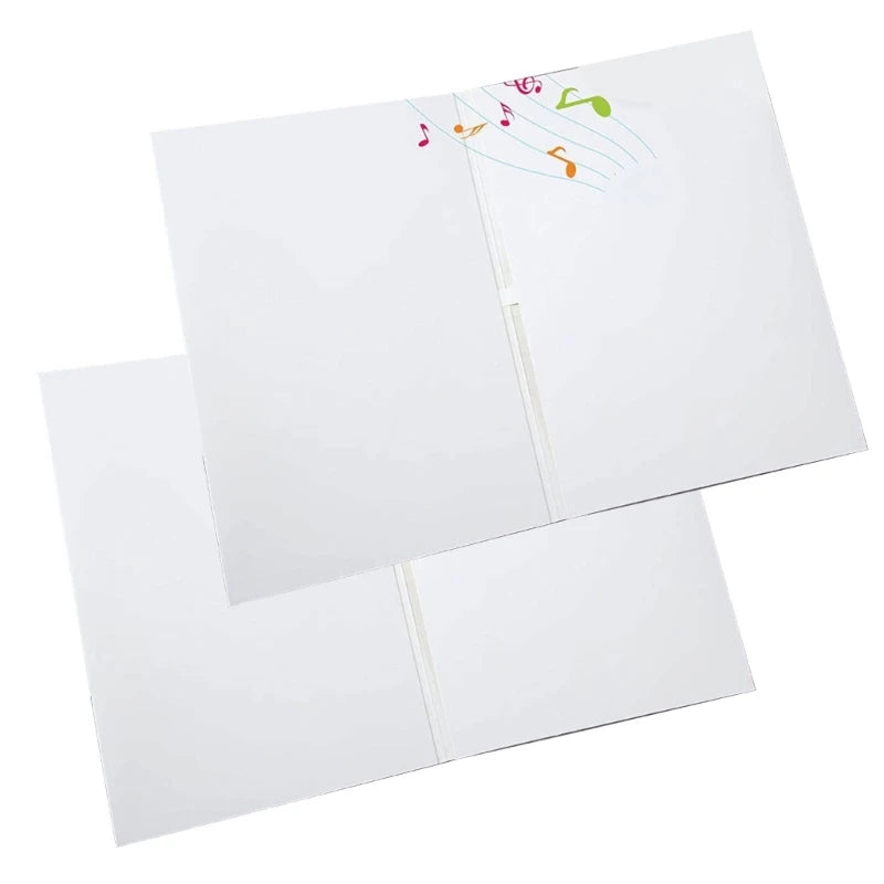 Voice Recording Greeting Card with Paintable Design