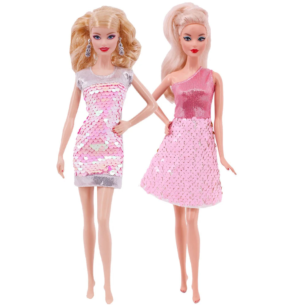 Doll Accessory Set with Suitcase for 11.5-Inch BJD Dolls