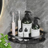 No-Drill Corner Bathroom Shelf