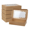 Kraft Paper Gift Boxes with Window