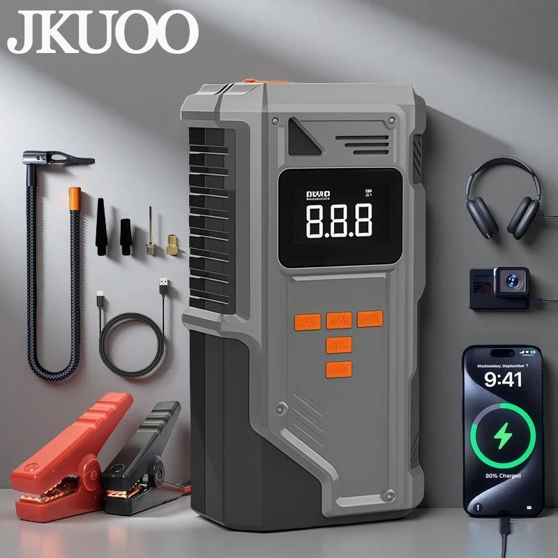 Portable Car Jump Starter & Tire Inflator