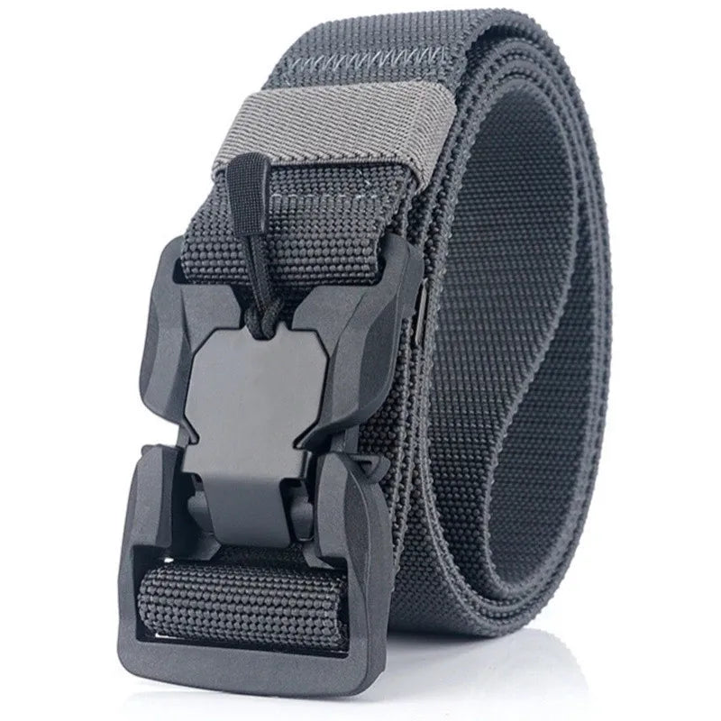Quick Release Magnetic Buckle Tactical Belt