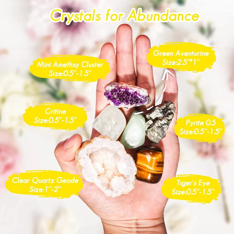 Abundance & Prosperity Crystal Set