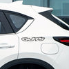 GUTS Text Vinyl Decal – Waterproof Car & Laptop Sticker