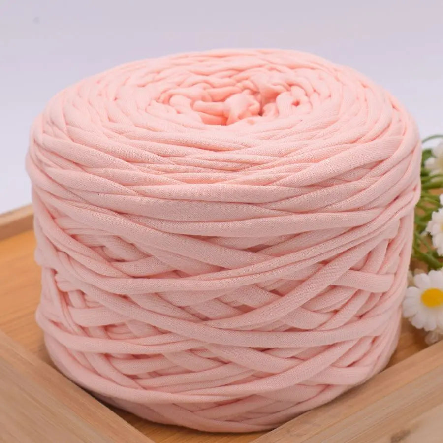 Recycled Polyester T-Shirt Yarn for Knitting and Crafting