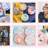 Multi-Size Button Maker Machine with 300 Button Parts Kit