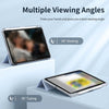 Crystal Clear iPad Case with Built-in Pencil Holder