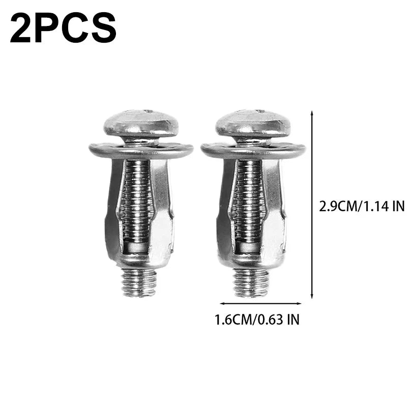 Stainless Steel Petal Rivet Nuts for Secure Panel and License Plate Mounting