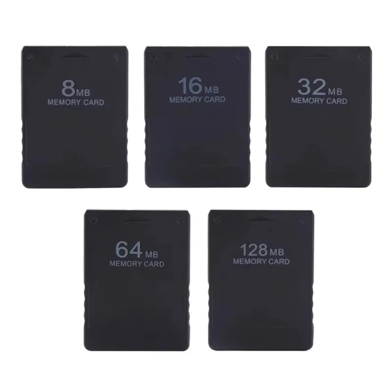 PS2 Memory Card - Save Game Storage (8MB to 256MB)