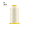 High-Tenacity Polyester Embroidery Thread (120D/2, 40wt) for Home & Industrial Machines