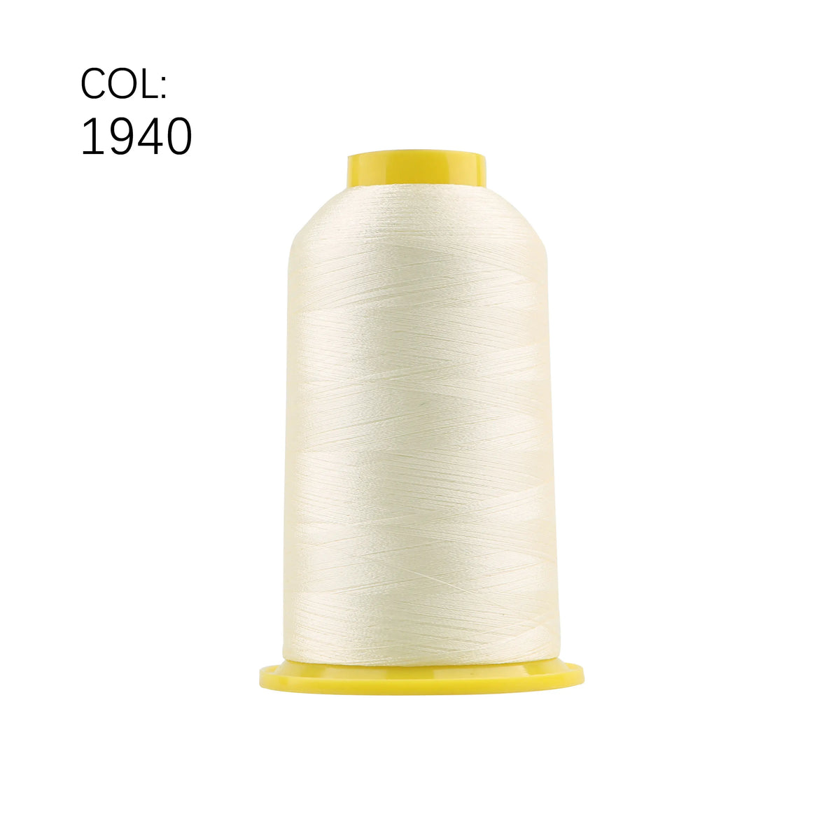 High-Tenacity Polyester Embroidery Thread (120D/2, 40wt) for Home & Industrial Machines