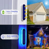 Solar Powered LED Step and Path Lights with Auto On/Off