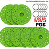Green saw blade variable diameter cutting discs and rings for angle grinders