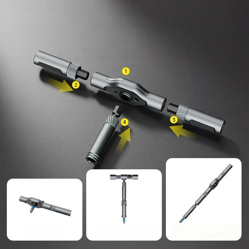 24-in-1 Präzises Magnet-Schraubendreher-Set