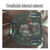 16-Inch Straight Hair Topper with Bangs