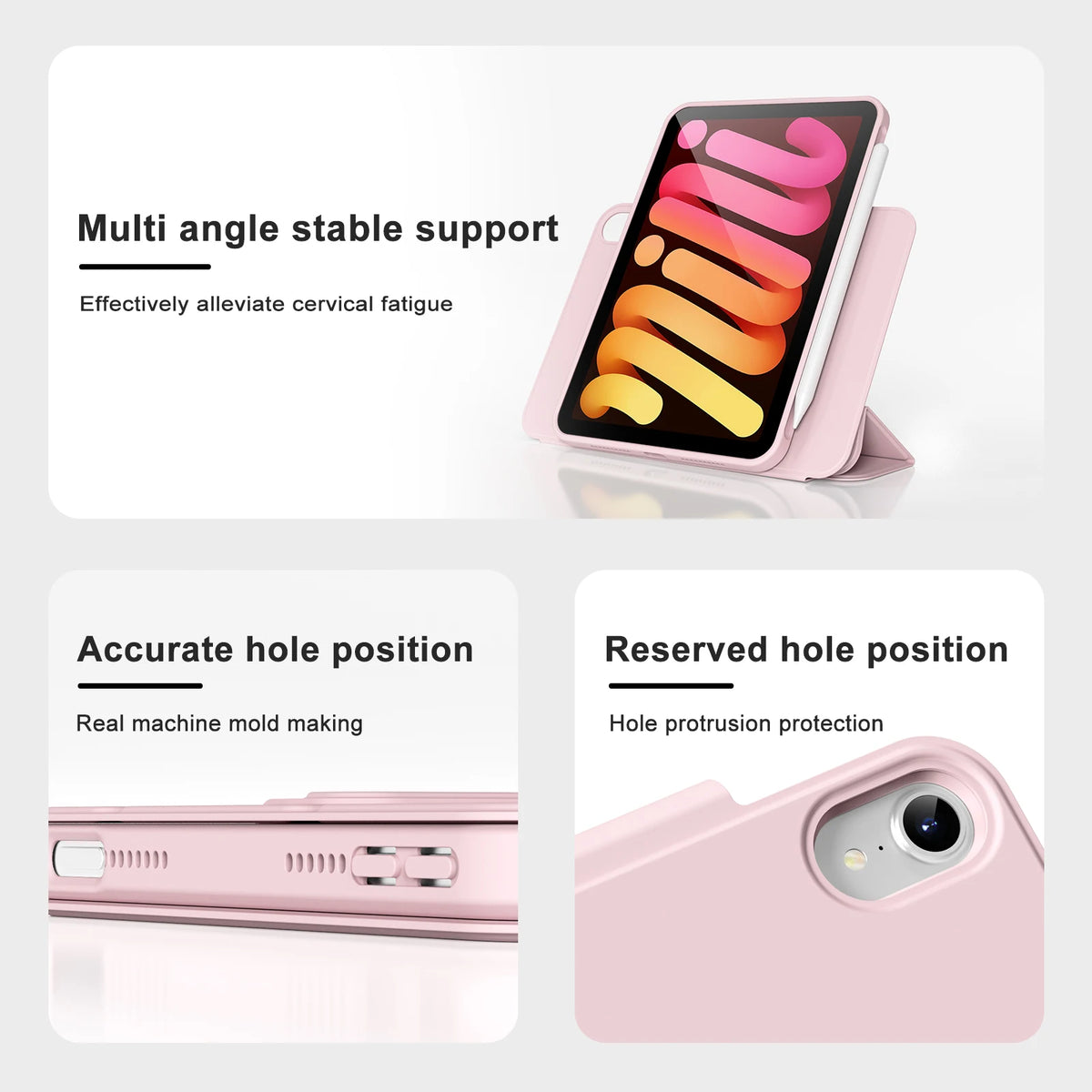 360° Rotating Magnetic Case for iPad