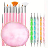 21-Piece Professional Nail Art Brush Set
