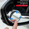 360° Rotating Car Blind Spot Mirrors with Suction Cup Mount