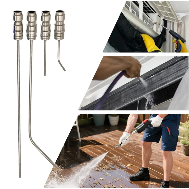 4-Piece Stainless Steel Pressure Washer Nozzle Kit