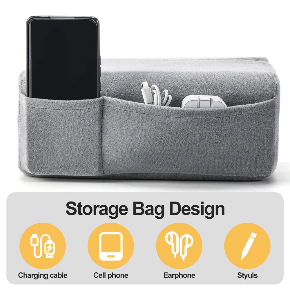 Cushioned Tablet & Phone Stand with Adjustable Viewing Angles