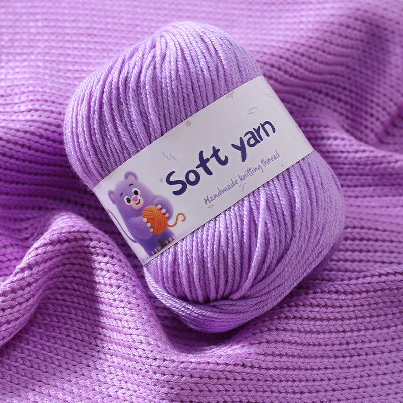 Soft Acrylic Yarn Balls for Knitting – 300g
