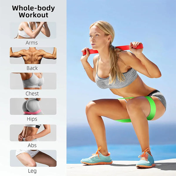 Bandes de Résistance Premium pour Jambes et Fessiers
