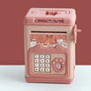 Smart Fingerprint Piggy Bank with Cash Depositor