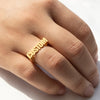 Personalized Stainless Steel Name Ring