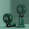 Portable Rechargeable Handheld Fan with Digital Display